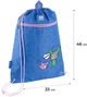 Сумка для взуття Kite Tokidoki 46x33 см Блакитна (TK24-601M-1) - зображення 4