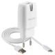Сетевое зарядное устройство (адаптер) 2в1 WALKER WH-21 1USB / 2A + Lightning white - изображение 1