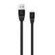 Кабель USB WALKER C320 Micro black - изображение 3