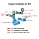 Мини 3D-принтер Easythreed К9 Черный - изображение 4