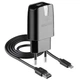 Сетевое зарядное устройство (адаптер) 2в1 WALKER WH-21 1USB / 2A + Lightning black - изображение 1