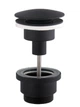 Донный клапан Globus Lux HG15-04A-10-BR Click-clack черный мат - изображение 2