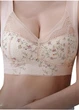 Эластичный топ с формованной кружевной чашкой на широких бретелях Flowers Comfortly No Brand 1273-50 Бежевый 3XL (85) - изображение 5