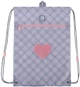 Сумка для взуття Kite Fluffy Heart 46x33 см Сіра (K24-601M-23) - зображення 2