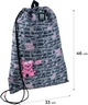 Сумка для взуття Kite Lucky Girl 46x33 см Сіра (K24-600M-11) - зображення 4