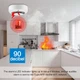 Умный беспроводной датчик дыма с сиреной на батарейках Tuya / Smart Life, WiFi - датчик задымления для дома, - изображение 4