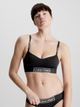 Бюстгальтер з м'якою чашкою бавовняний Calvin Klein Underwear 000QF6770E-UB1 M Чорний (8719855436613) - зображення 1