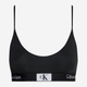 Biustonosz bawełniany Calvin Klein Underwear 000QF7216E-UB1 S Czarny (8720107330498) - obraz 4