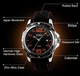 Часы мужские наручные Skmei Robby Steel 0992S (Черные) - изображение 3