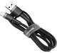 Кабель Baseus Cafule Cable Lightning – USB 1.0 м 2 A Black (CALKLF-BG1) - изображение 2