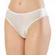 Труси-бразиліана жіночі з мікрофібри та мережива Felisiya Lingerie Айворі 254-004ф XL - зображення 1