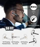 Беспроводная Bluetooth гарнитура i33 (G2) c шумоподавлением и кнопками управления Черный - изображение 3