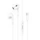 Наушники гарнитура Hoco M1 Max white, for iPhone Lightning (57848) - изображение 2