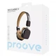 Бездротові Накладні Навушники Bluetooth Proove 70's Classic II з вбудованим мікрофоном |BT5.4, 10h, AUX| silver black - зображення 6