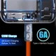Кабель Lightning Super Fast Charger 120W 6A 1,5m Білий - зображення 3
