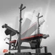 Лавка тренувальна Hop-Sport HS-1075 Pro із партою Скотта - зображення 9