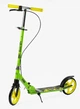 Самокат двухколесный Best Scooter колеса PU 200 мм стальная рама, ручной тормоз, 1 передний амортизатор. Green and Black (150145) - изображение 1