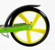 Самокат двухколесный Best Scooter колеса PU 200 мм стальная рама, ручной тормоз, 1 передний амортизатор. Green and Black (150145) - изображение 4