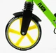 Самокат двухколесный Best Scooter колеса PU 200 мм стальная рама, ручной тормоз, 1 передний амортизатор. Green and Black (150145) - изображение 6