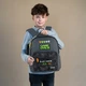 Рюкзак шкільний ортопедичний Kite Education Game Over, для хлопчиків, сірий (K24-770M-4) - зображення 7