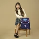 Рюкзак шкільний каркасний ортопедичний для першокласника GoPack Education Pretty Owl, для дівчаток, синій (GO24-5001S-2) - зображення 14