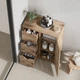 Комод у вітальню Black Loft_Apartament 60 х 30 х 80 см колір бежевий - зображення 4
