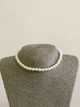 Намисто з перлів у класичному стилі Honey Fashion Accessories білий (12-94/4) - изображение 4