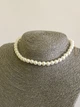 Намисто з перлів у класичному стилі Honey Fashion Accessories білий (12-94/4) - изображение 5