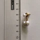 Перламутрові сережки-сердечка "Pearl Drops" Honey Fashion Accessories білий (12096) - изображение 7