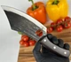 Универсальный кухонный нож шеф повара King Cary Santoku Kitchen 25 см нож топорик из нержавейки (2176) - изображение 3