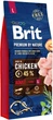 Сухой корм Brit Premium Dog Adult L для взрослых собак больших пород (весом от 25 до 45 кг) 15 кг (курица) - изображение 1