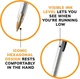Набор шариковых ручек 24 шт BIC Cristal Xtra Smooth Черный (MS241-BLK) - изображение 2
