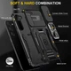Ударостійкий чохол Camshield Army Ring Samsung Galaxy S20 FE Чорний - зображення 4