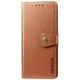 Чехол книжка на Samsung Galaxy S24+ / для самсунг С24 плюс искусственная кожа Коричневый - изображение 1
