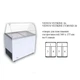 Морозильная витрина для мягкого мороженого VENUS VETRINE CURVED 26 economy гнутое стекло CRYSTAL S.A. Греция - изображение 3