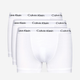 Zestaw majtek bokserek męskich bawełnianych Calvin Klein Underwear 0000U2662G-100 XL 3 szt. Biały (5051145189230) - obraz 1