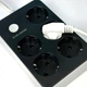 Подовжувач мережевий Power Socket 8205, 5 розеток, 2 м, чорно-білий - зображення 2