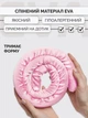 Мягкие бигуди для холодной завивки волос, светло-розовый - изображение 4