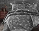 Турецкое постельное белье First Choice Cotton Satin Carmina Anthracite евро - изображение 1