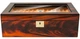 Х'юмідор для 40 сигар "Lubinski" Brown With Glass Cedar Wood - изображение 1
