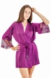 Халат женский шелк-Армани Felisiya Lingerie Сливове вино 91-076 L (2000002850077) - изображение 2