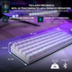 Беспроводная игровая клавиатура Newskill Pyros Ivory Белая (UKR) - изображение 2