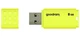 Флеш накопичувач USB 8Gb Goodram UME2, Yellow, USB 2.0, до 20/5 МБ/с (UME2-0080Y0R11) - зображення 3