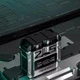 Беспроводные игровые Bluetooth наушники в кейсе для зарядки M25 Черный - изображение 3
