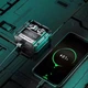 Беспроводные игровые Bluetooth наушники в кейсе для зарядки M25 Черный - изображение 6