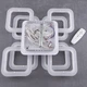 Люстра светодиодная-LED квадратная DIMMER Sneha (9983795342/4+4C WHITE) - изображение 8