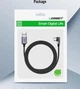 Кабель UGREEN USB-A to Angled USB-C Huawei SuperCharge Cable 2m Dark Gray (60776) - зображення 7