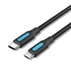 Кабель для синхронізації Vention USB Type C - Micro USB 2 м Black (COVBH) - зображення 1