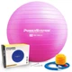 М'яч для фітнесу (фітбол) Power System PS-4013 Ø75 cm PRO Gymball Pink - зображення 9