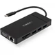 Концентратор Vinga USB-C 3.1 to VGA+HDMI+RJ45+3xUSB3.0+USB2.0+SD/TF+PD100W+Audio (VHYC10) (194407) - изображение 1